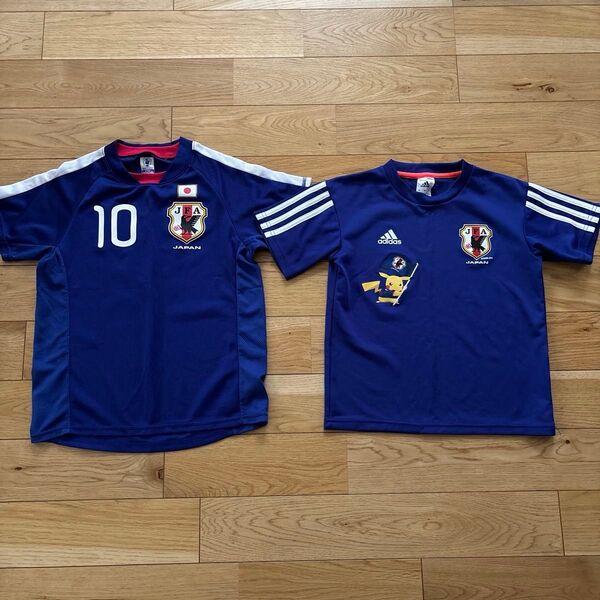 アディダス ピカチュウ サッカー 日本代表 ユニフォーム 日本代表シャツ青 adidas サッカー日本代表 JFA キッズ 130