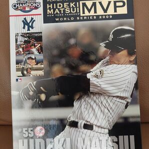 【値下げ】ヤンキース Hideki Matsui 2009年MVP記念グッズ フレーム切手セット