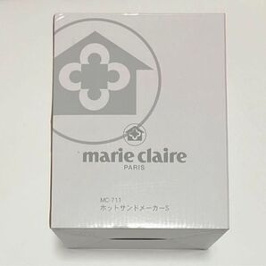 【キッチン家電】marie claire マリクレール MC-711 ホットサンドメーカーS ピンク本体 1個