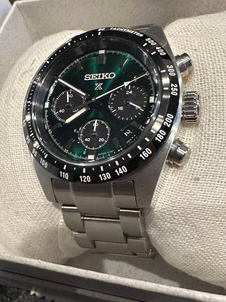 中古美品 セイコー SEIKO プロスペックス SBDL107 グリーン文字盤