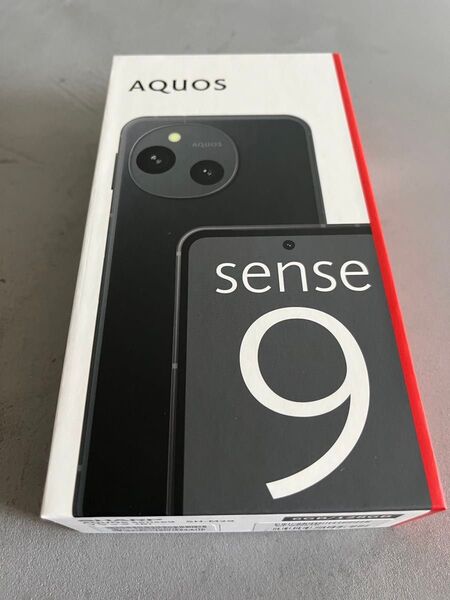 SHARP AQUOS sense9 128 BK SIMフリースマートフォン