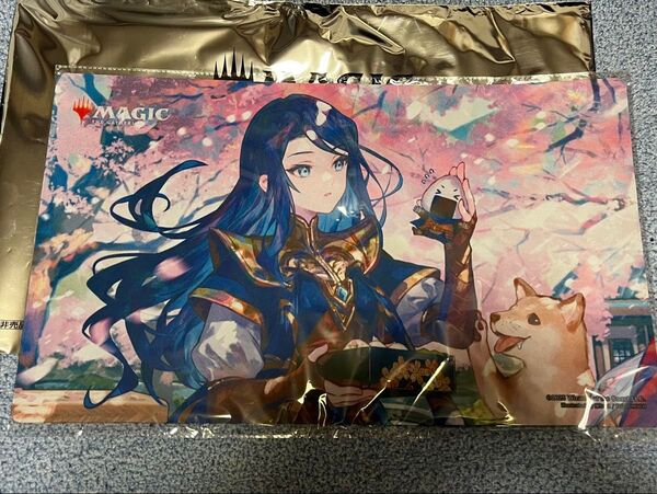 放浪皇のお花見 ナーセット 新品未開封 マジック:ザ・ギャザリング プレイマット