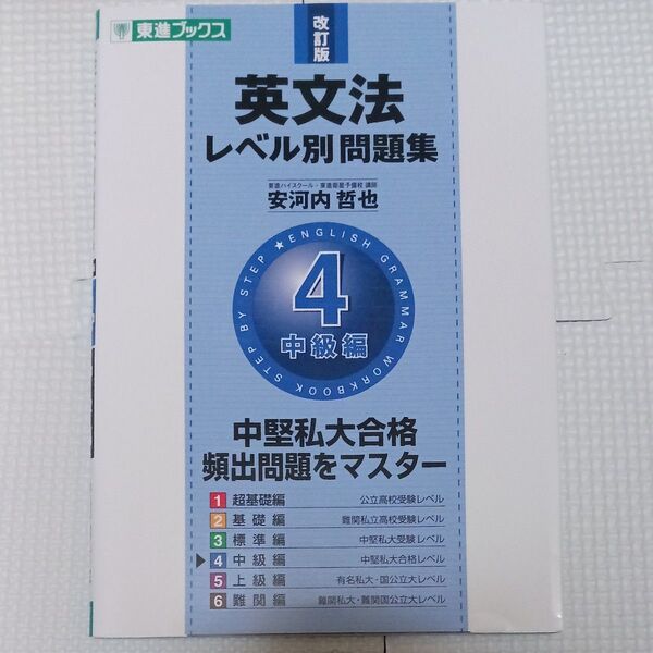 英文法レベル別問題集 4 (東進ブックス レベル別問題集シリーズ) (改訂版) 安河内哲也/著