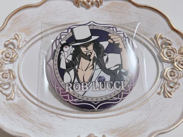 onepiece ワンピース クロスストア ミニゲーム 缶バッジ ロブ・ルッチ