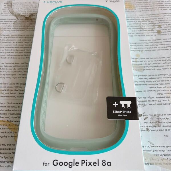 Google Pixel 8a 耐衝撃クリアケース ミントグリーン