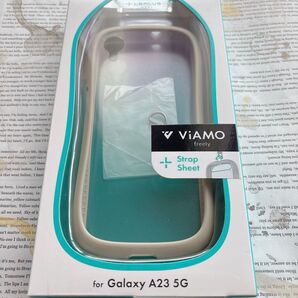 Galaxy A23 5G SC-56C/SCG18 耐傷・耐衝撃ハイブリッドクリアケース 「ViAMO freely」ベージュ