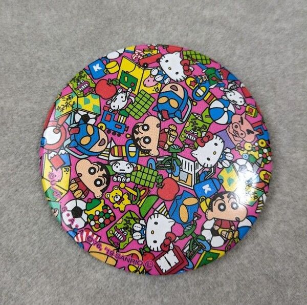 クレヨンしんちゃん キティ コラボ ミラー 缶ミラー
