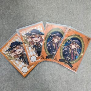 カラフルピーチ えと えとさん 魔法学園 トレカ カード 4枚