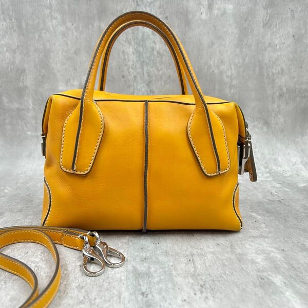 【人気カラー】 トッズ TOD'S トートバッグ ハンドバッグ 2way Dスタイリング ショルダーバッグ