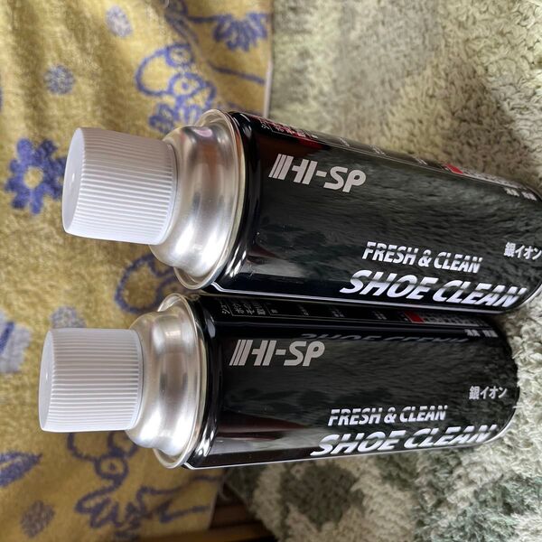 HI-SP FRESH & CLEAN SHOE CLEAN 銀イオン配合 靴用クリーナー 2本セット