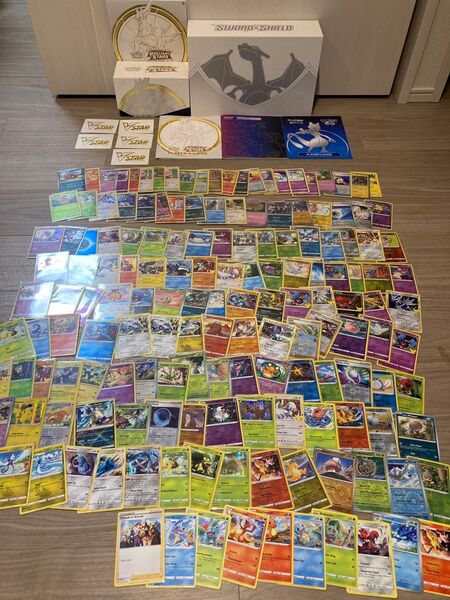 【引退】英語版ポケモンカード キラカード 空き箱 カタログ等