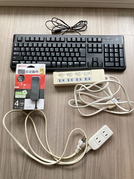 ★まとめ特価★ Logicool keyboard BUFFALO USBハブ