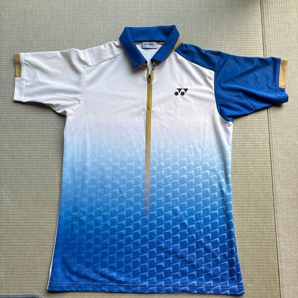 YONEX ゲームシャツ ユニフォーム Mサイズ ブルー系