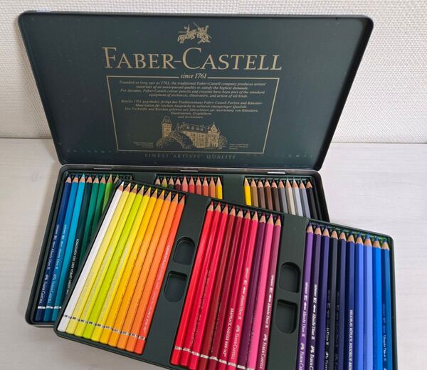 未使用品ファーバーカステル 水彩色鉛筆 FABER-CASTELL60色