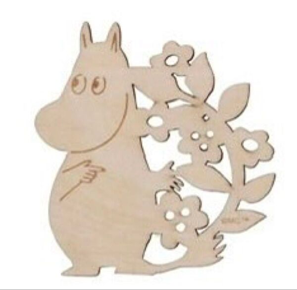 【新品未開封】MOOMIN ムーミン 木製 コースター MM961-346