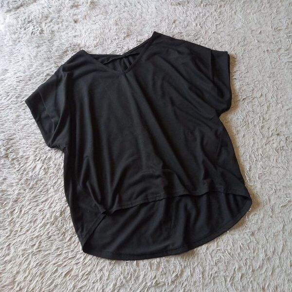Lunacion 黒 半袖 Tシャツ レディース Mサイズ