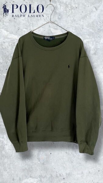 POLO by Ralph Lauren トレーナー ダメージ加工