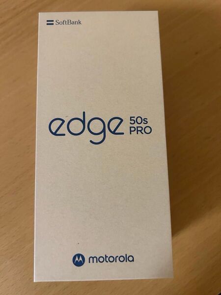 motorola edge 50s pro 6.7インチ メモリー8GB ストレージ256GB バニラクリーム ソフトバンク