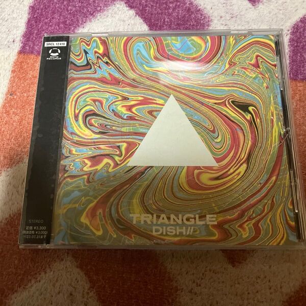 通常盤 (初回仕様/取) シリアルコード封入 DISH//CD/TRIANGLE 23/2/1発売 【オリコン加盟店】