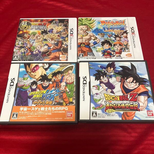 ドラゴンボールDSソフト3DSソフトまとめ売り4本セット