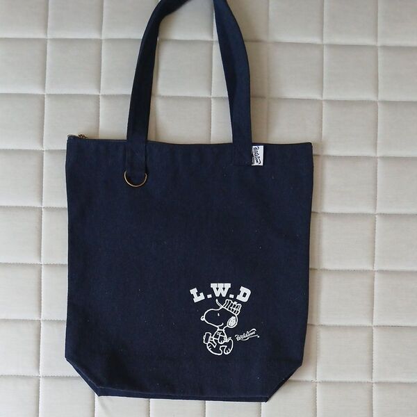 スヌーピー キャンバス トートバッグ