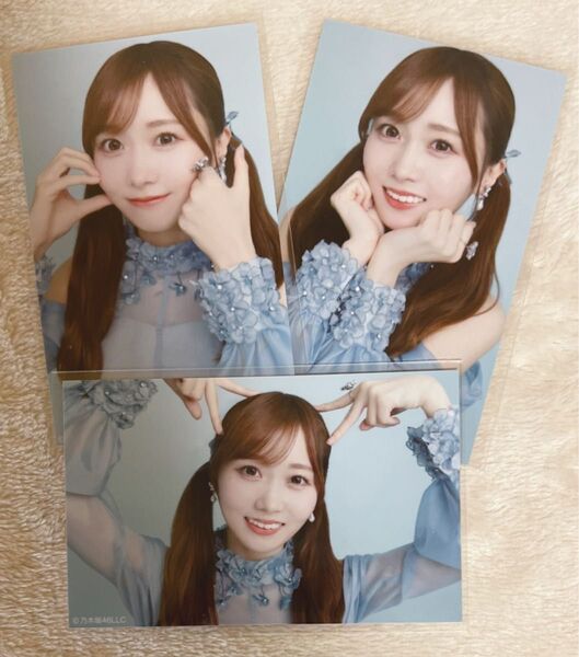 乃木坂46 矢久保 チートデイ ミニ生写真 3種コンプ