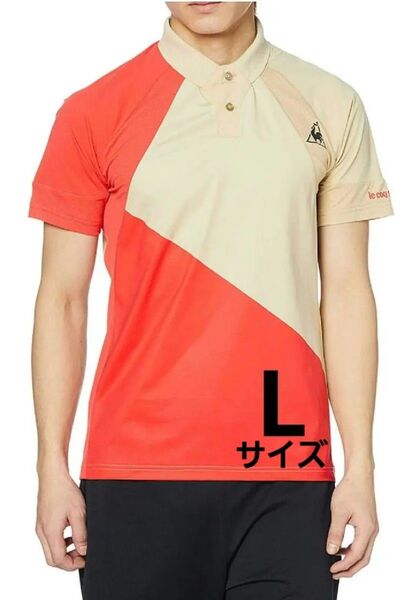 le coq sportif(ルコック)テニスウェア 半袖シャツメンズハンソデポロシャツ L