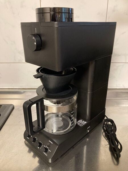 TWINBIRD ツインバード 1-6杯出し 全自動コーヒーメーカー CM-D465B