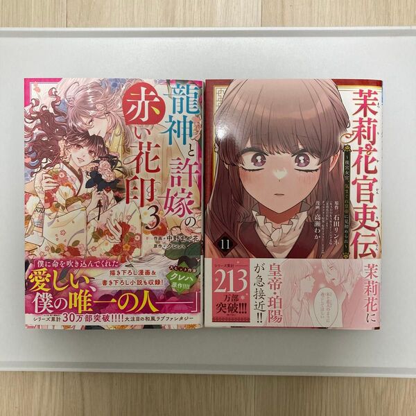 龍神と許嫁の赤い花印 3 茉莉花官吏伝 11