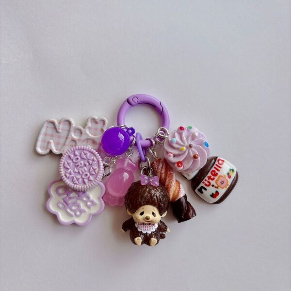 【sold out】じゃらじゃらキーホルダー モンチッチ