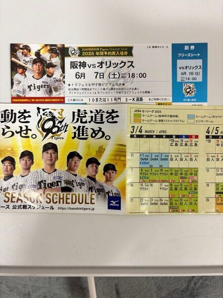 6月7日(土)甲子園 阪神 対 オリックス ブリーズシート 1席 EXILE TAKAHIROパフォーマンス有り