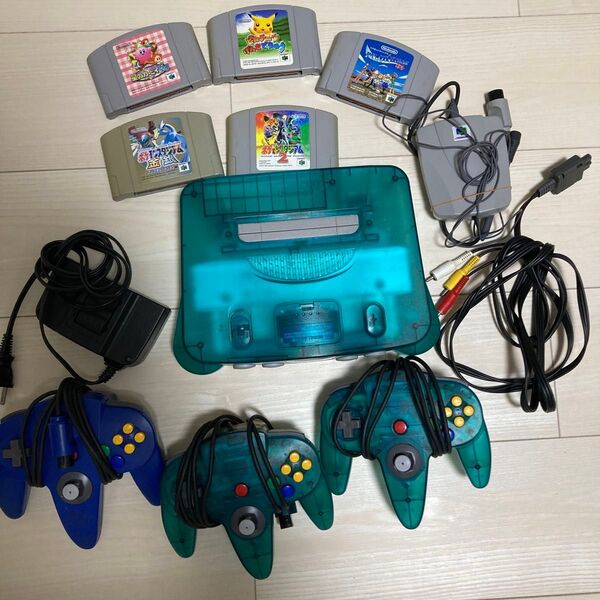 【動作確認済み】ニンテンドー64 本体 コントローラー