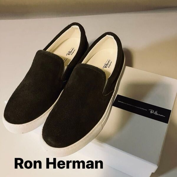RHC Ron Herman ロンハーマン スエード スリッポン スニーカー レディース 23.5 - 24.0 未使用