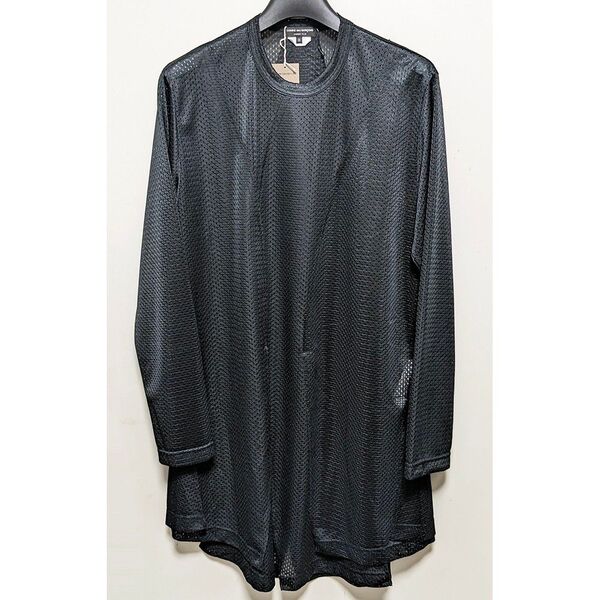 コムデギャルソンオムプリュス 24SS メッシュロングカットソー M 新品 定価37,400円 ポリ PLUS