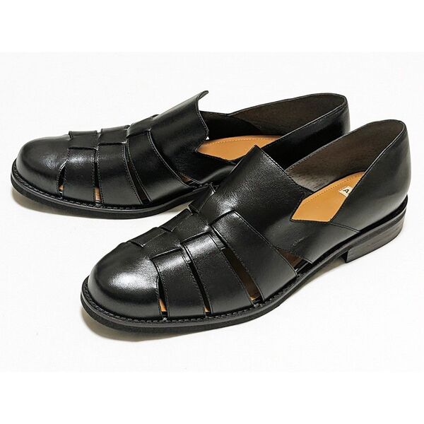 APOM 222 グルカシューズ 42 新古品 定価18,700円 サンダル レザー アポム