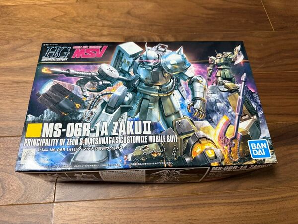 HGUC 1/144 MS-06R-1A シン・マツナガ専用ザクII 未使用 新品未開封 ガンプラ