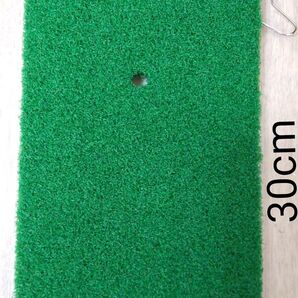 新品 20×30cm ゴルフショットマット 人工芝マット コンパクト 練習用マット スイング練習 アプローチ練習