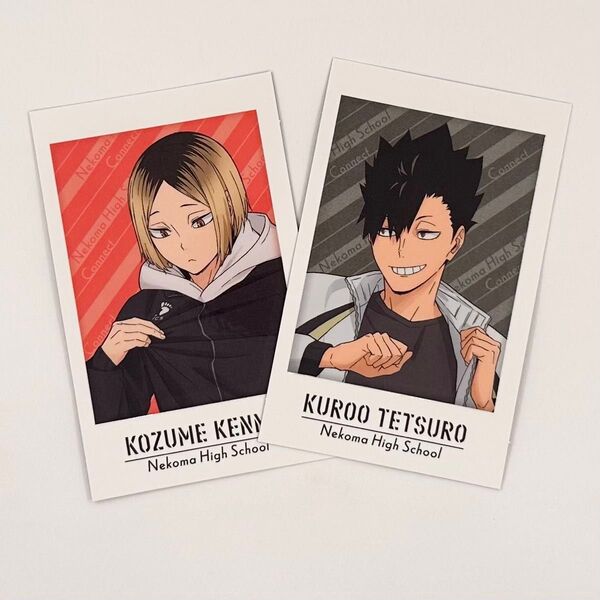 ハイキュー!!キャラポトレ 黒尾鉄朗 孤爪研磨