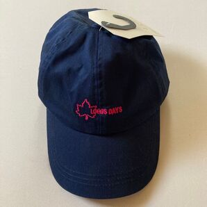 LOGOS DAYS ロゴ入りキャップ ネイビー 未使用