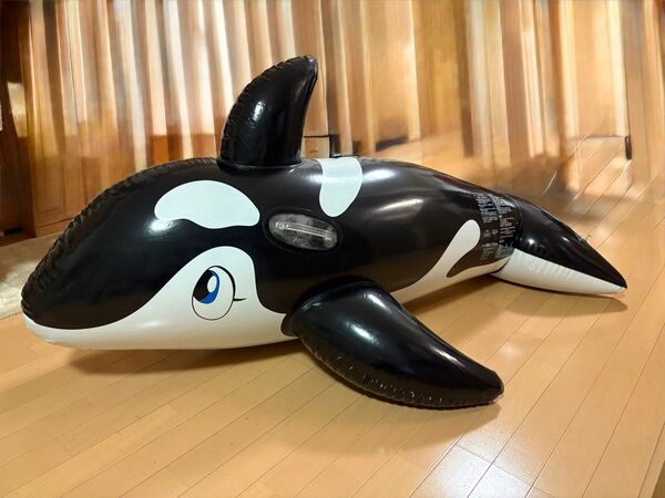 シャチ 浮き輪 うきわ 水遊び 海水浴 プール レジャー アウトドア