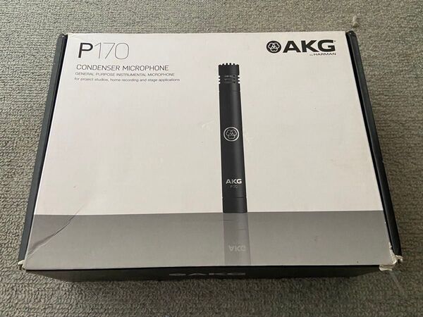 【動作確認済み】 AKG P170 コンデンサーマイク