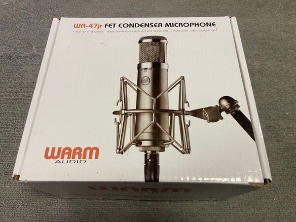 【動作確認済み】WARM AUDIO ウォームオーディオ コンデンサーマイク FET採用 WA-47jr 国内正規品 並行輸入