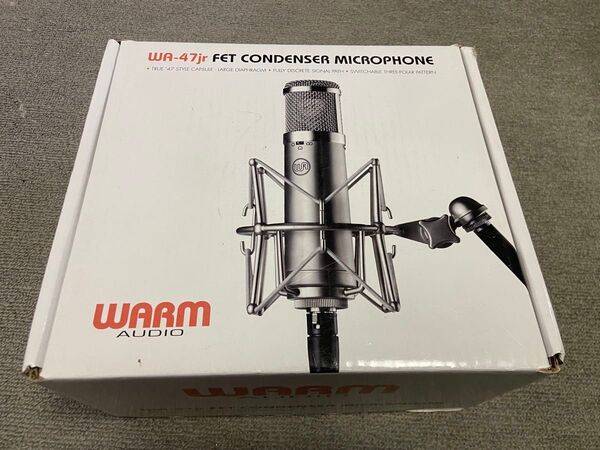 【動作確認済み】WARM AUDIO ウォームオーディオ コンデンサーマイク FET採用 WA-47jr 国内正規品 T-2