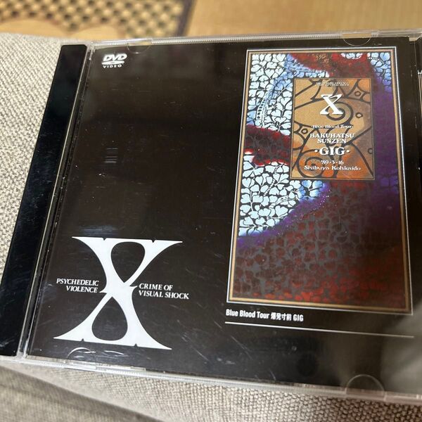 X JAPAN DVD Blue Blood Tour 爆発寸前 GIG
