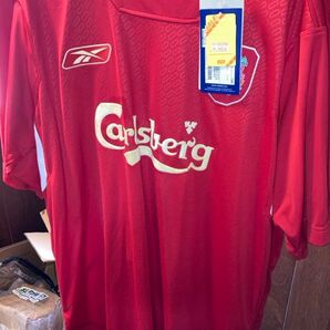 Liverpool FC Reebok製 ユニフォーム タグ付き 未使用に近い ジャンクです ビンテージ?