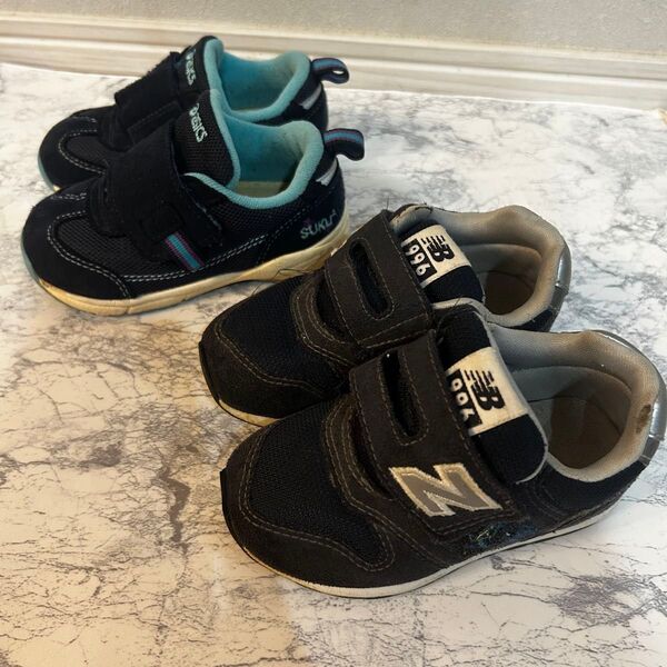 【14cm】asicsアシックス スクスク & ニューバランス スニーカーセット