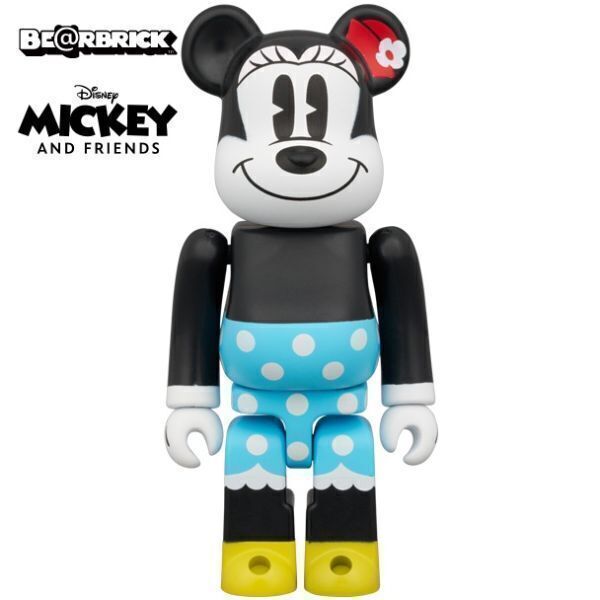 送料込★ベアブリック CHASE ミッキー & フレンズ【ミニーマウス】MINNIE MOUSE★BE@RBRICK CHASE MICKEY MOUSE & FRIENDS★メディコムトイ