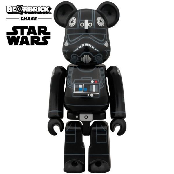 送料込★ベアブリック CHASE スターウォーズ【スターファイター・パイロット】★BE@RBRICK CHASE STAR WARS TIE-FIGHTER PILOT(TM)