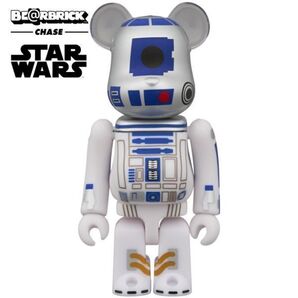 送料込★ベアブリック CHASE スターウォーズ【R2-D2】★BE@RBRICK CHASE STAR WARS R2-D2(TM)★メディコム・トイ