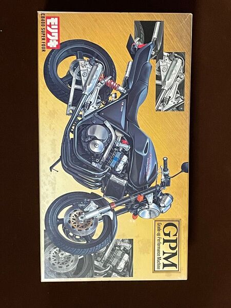 アオシマ1/12GPMシリーズ06 モリワキCB400 SUPER FOUR メタルパーツ付 プラモデル